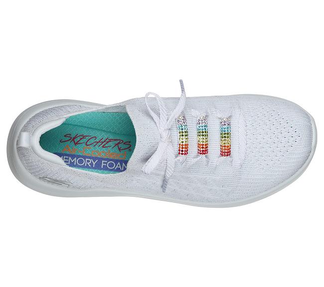 Zapatillas Skechers Mujer - Ultra Flex 2.0 Blanco QKXHM5473